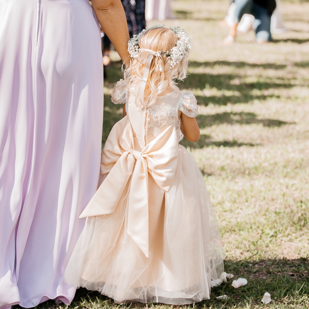 Etsy Handmade 3t flower girl dress